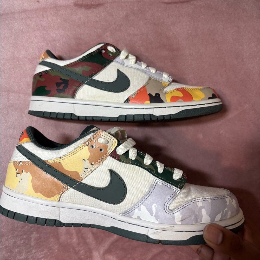 Nike Dunk Low SE 'Sail Multi-Camo' - Picture 2 of 6